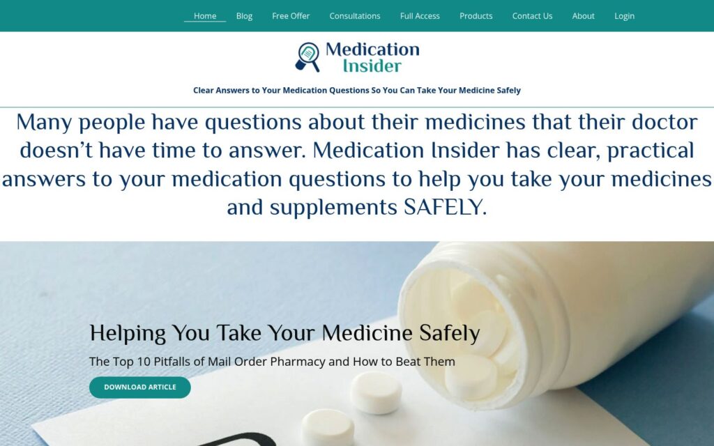 The Medication Insider